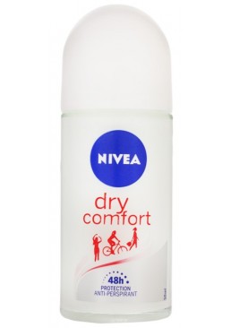 Дезодорант кульковий Nivea Deodorant Dry Comfort Roll-On Захист та комфорт, 50 мл